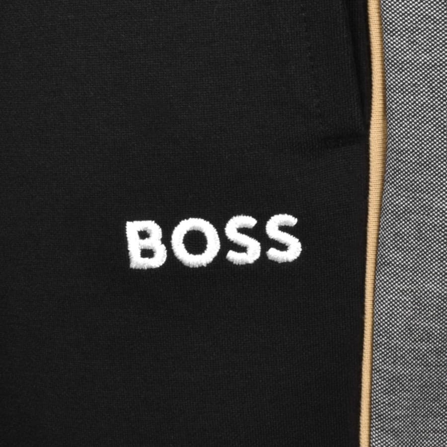 Boss black 2025 and gold tracksuit