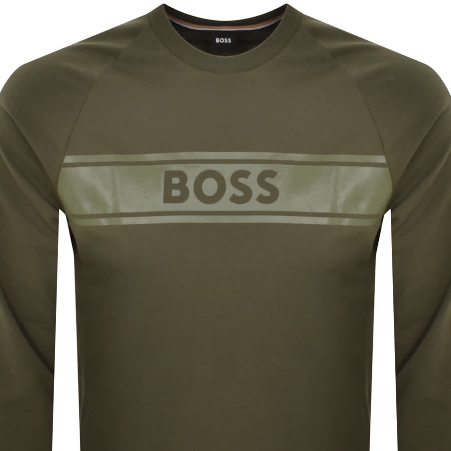 Image number 2 for BOSS Authentic Sweatshirt Green