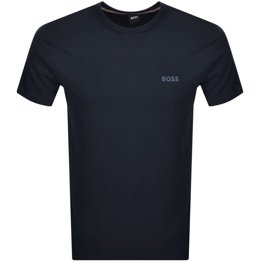 Image number 2 for BOSS Mono T Shirt And Short Set Navy