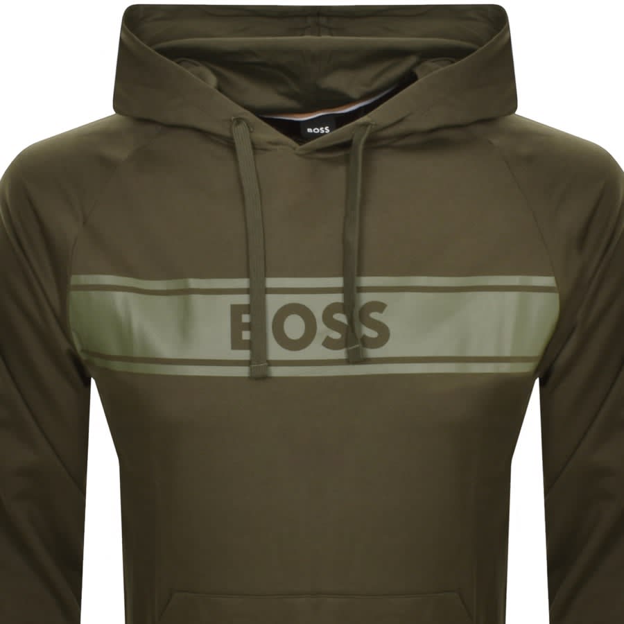 Image number 2 for BOSS Authentic Hoodie Green