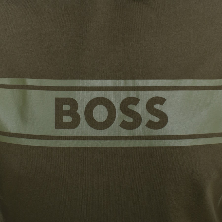 Image number 3 for BOSS Authentic Hoodie Green