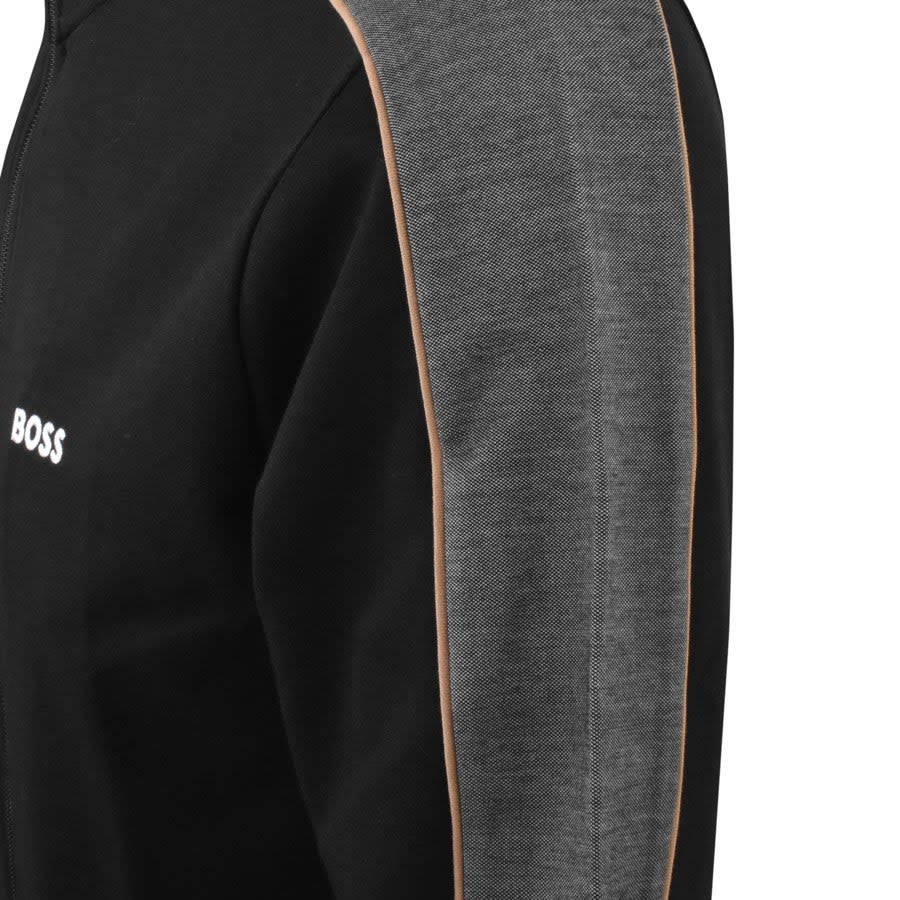 Image number 3 for BOSS Full Zip Track Top Black