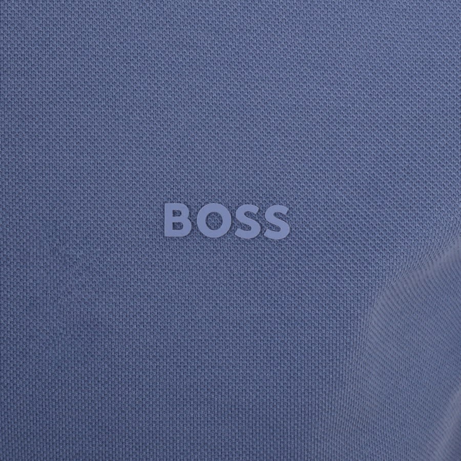 BOSS Parlay 147 Polo T Shirt Blue | Mainline Menswear