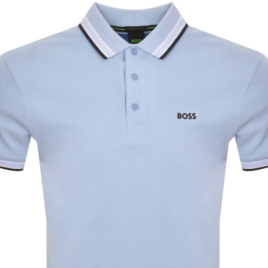 Image number 2 for BOSS Paddy Polo T Shirt Blue