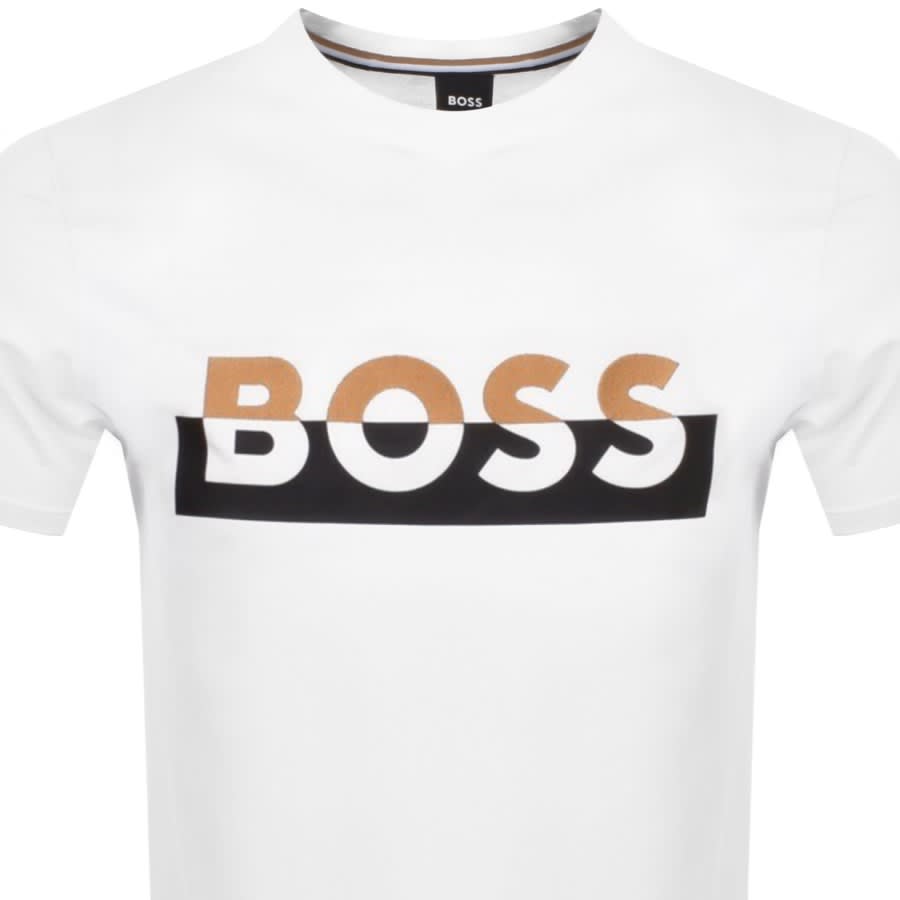 Image number 2 for BOSS Tiburt 421 T Shirt White