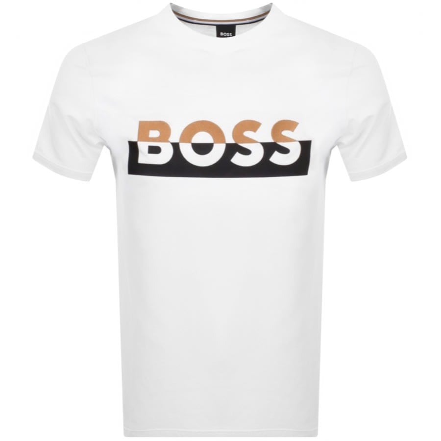 Image number 1 for BOSS Tiburt 421 T Shirt White
