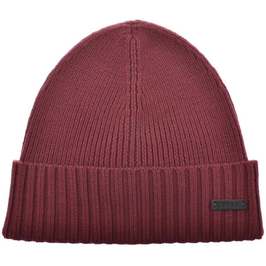 Image number 1 for BOSS Fati Beanie Red