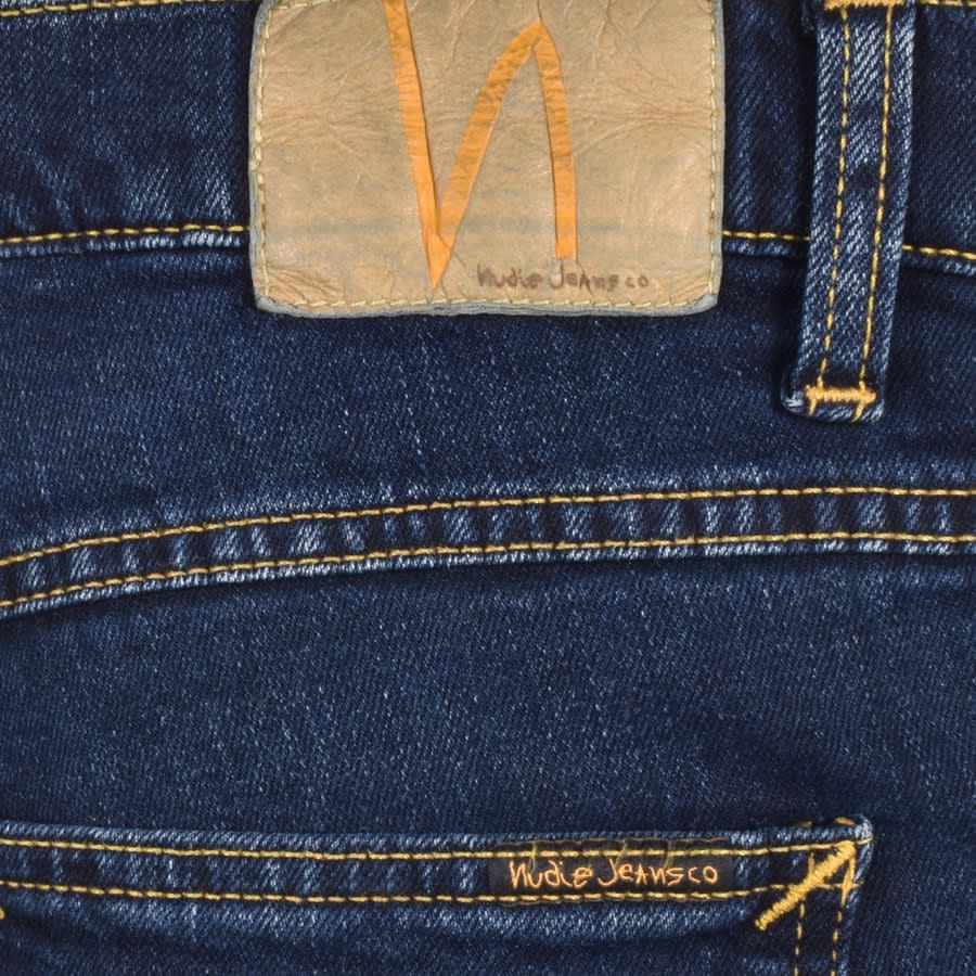 Nudie Jeans Lean Dean Mid Wash Jeans Blue | Mainline Menswear