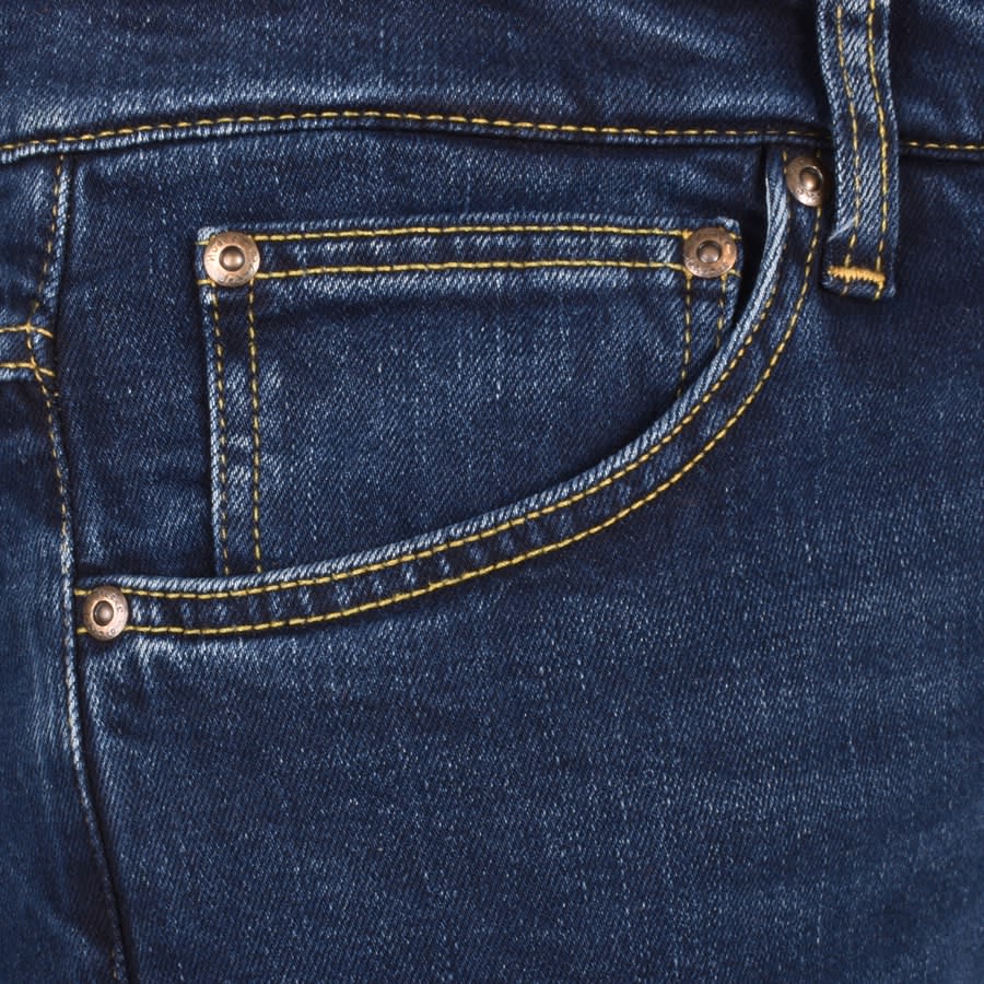 Nudie Jeans Lean Dean Mid Wash Jeans Blue | Mainline Menswear