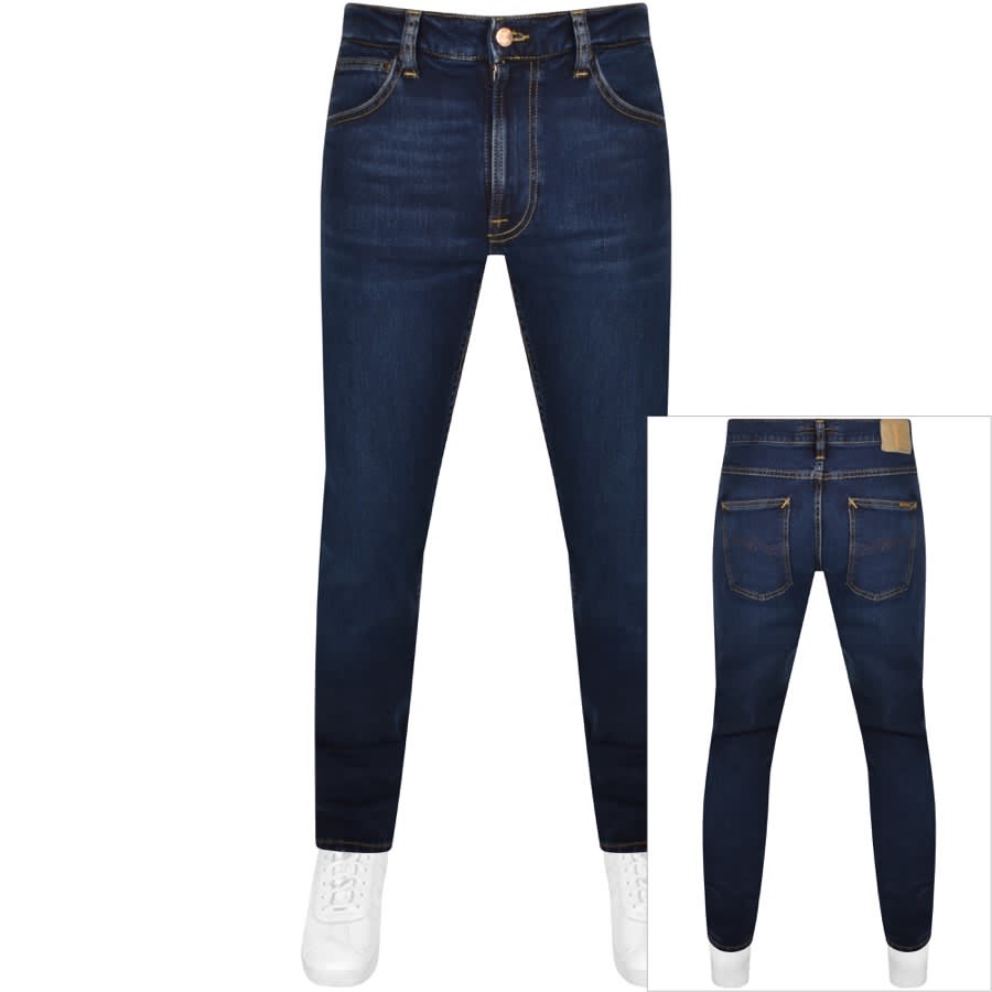 Image number 1 for Nudie Jeans Lean Dean Slim Fit Jeans Blue