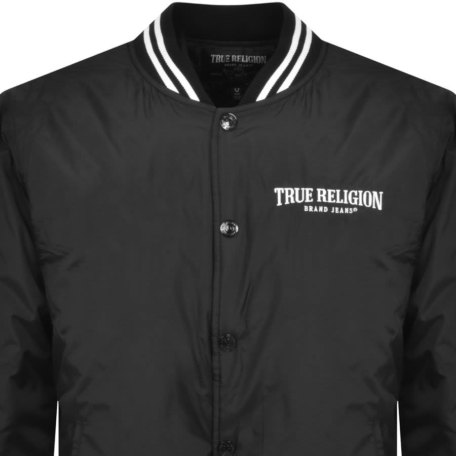 Image number 2 for True Religion Arch Bomber Jacket Black