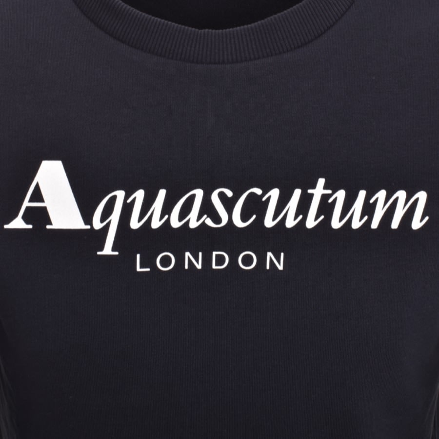 Aquascutum London Logo Sweatshirt Navy male Medium