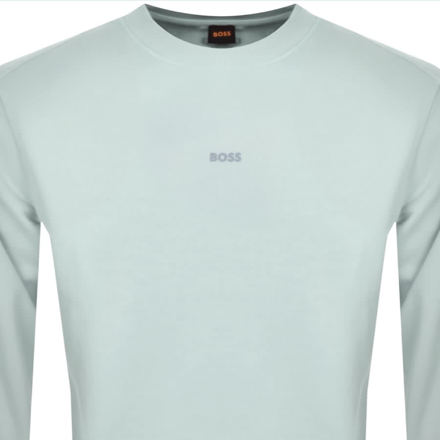 Image number 2 for BOSS Wefade Sweatshirt Blue