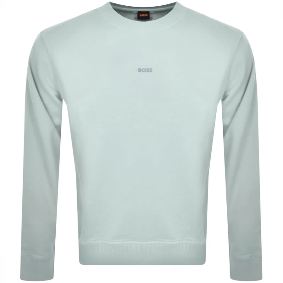 Image number 1 for BOSS Wefade Sweatshirt Blue