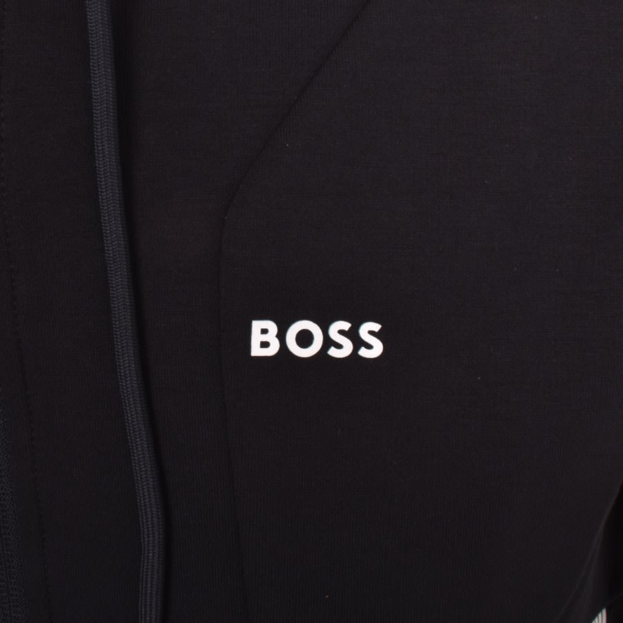 BOSS Saggy 1 Full Zip Hoodie Navy | Mainline Menswear