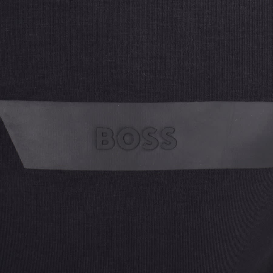 Image number 3 for BOSS Saggy 1 Hoodie Navy