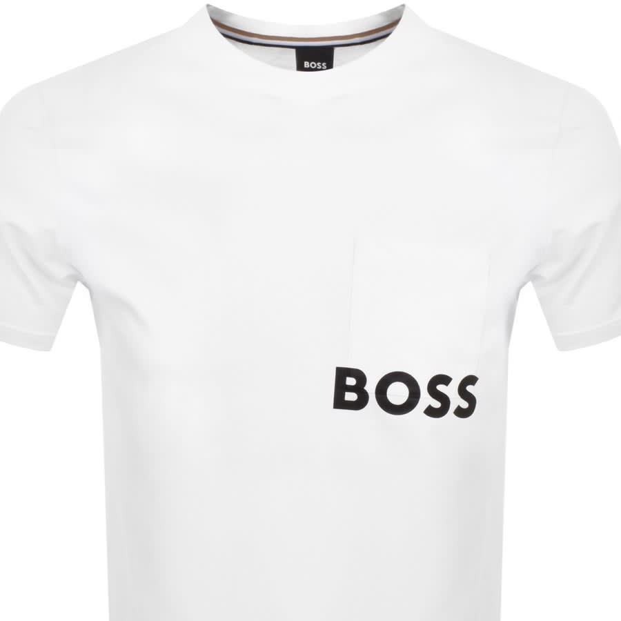 Image number 2 for BOSS Fashion T Shirt White