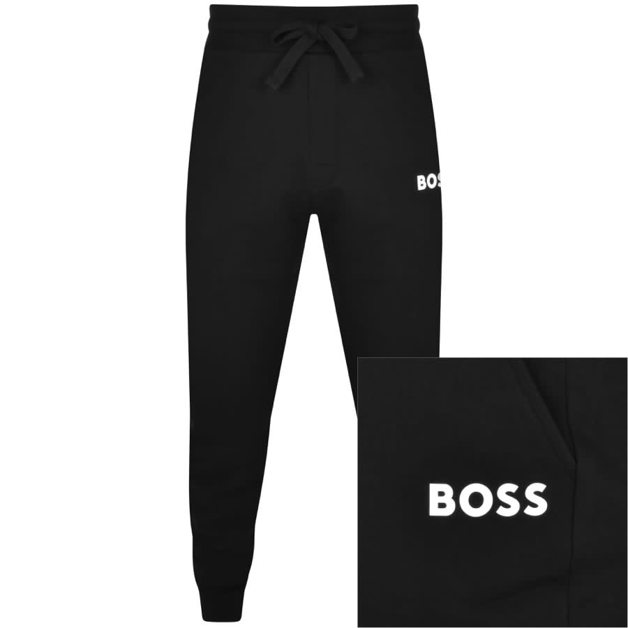 Image number 1 for BOSS Loungewear Fashion Joggers Black