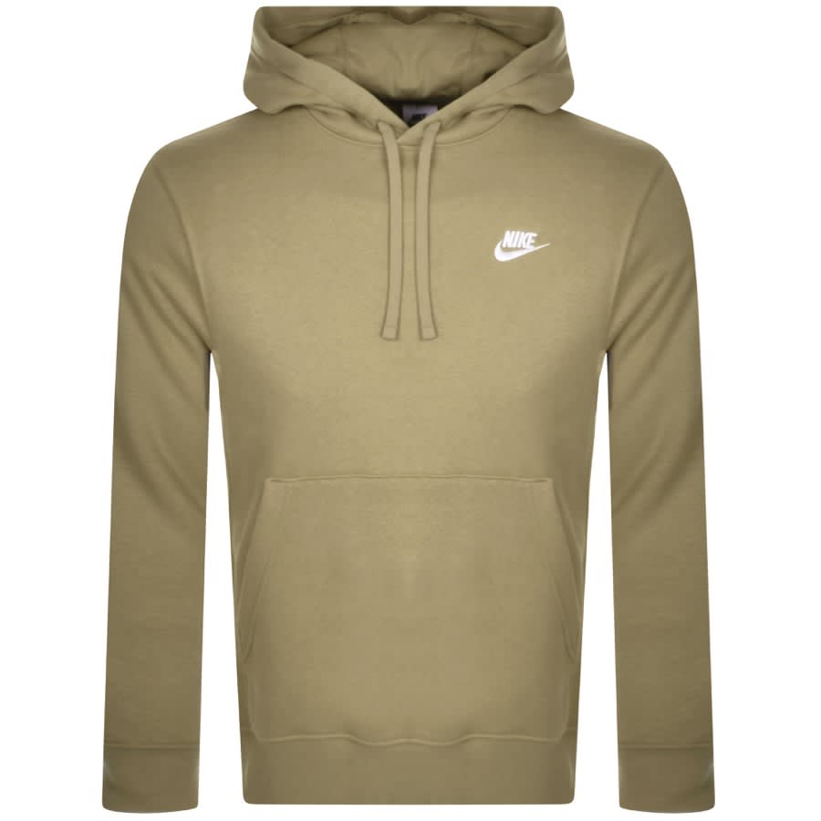 Nike Club Hoodie Khaki | Mainline Menswear
