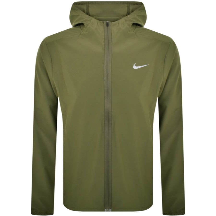 Nike Training Dri Fit Hooded Fitness Jacket Green Mainline Menswear