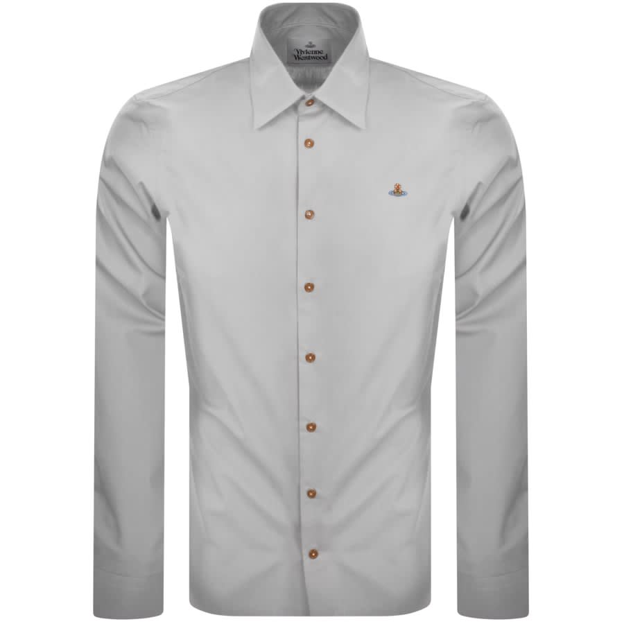 Image number 1 for Vivienne Westwood Long Sleeved Shirt Grey