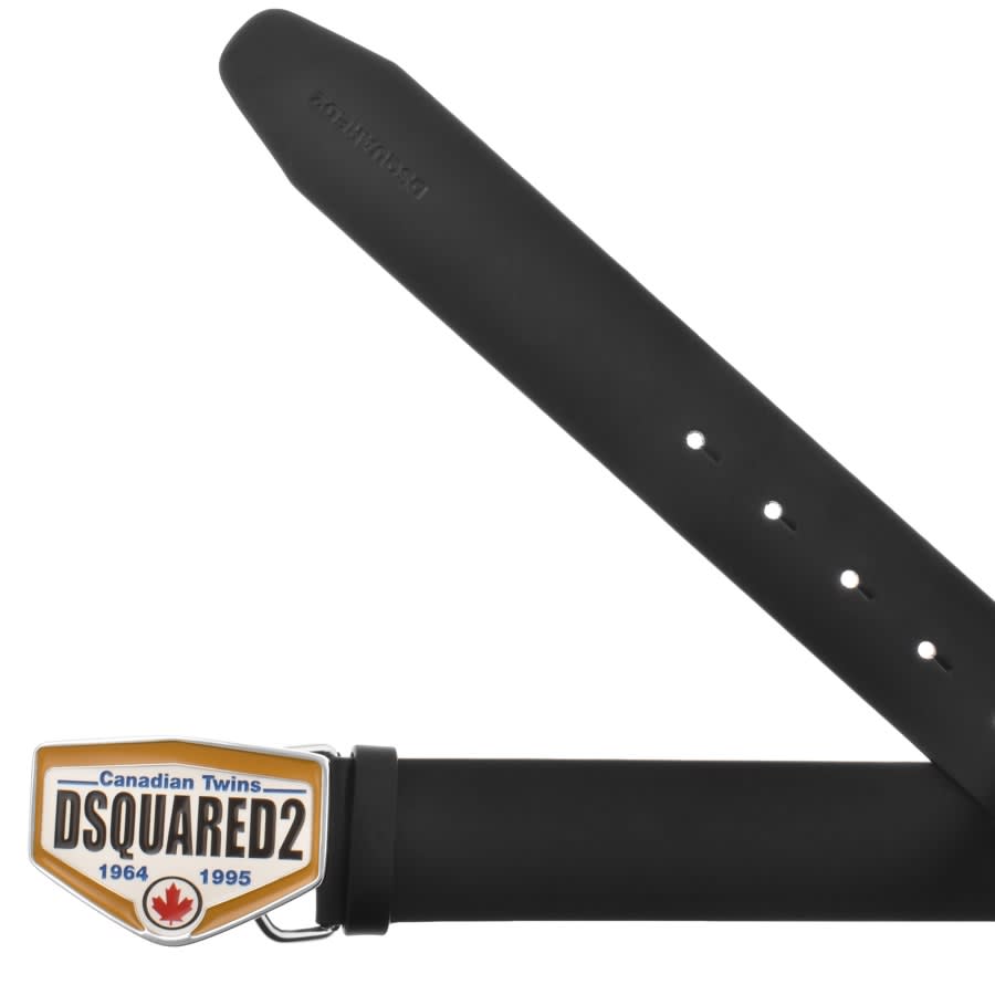 Image number 2 for DSQUARED2 Plaque Belt Black