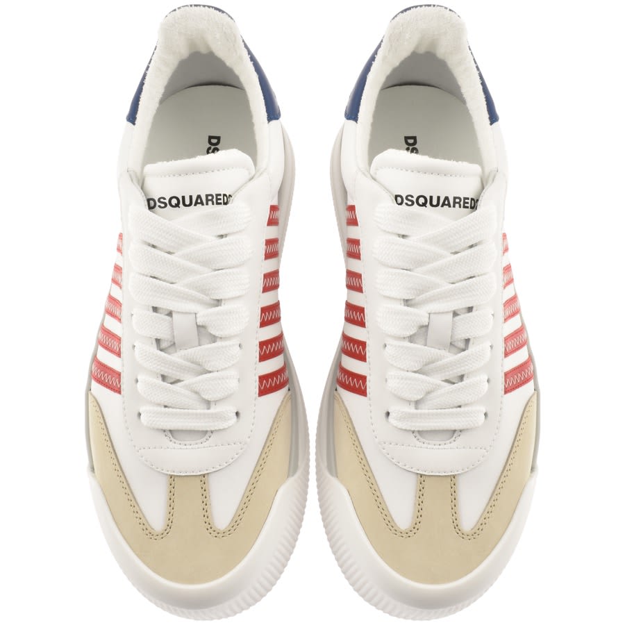 Image number 3 for DSQUARED2 New Jersey Trainers White