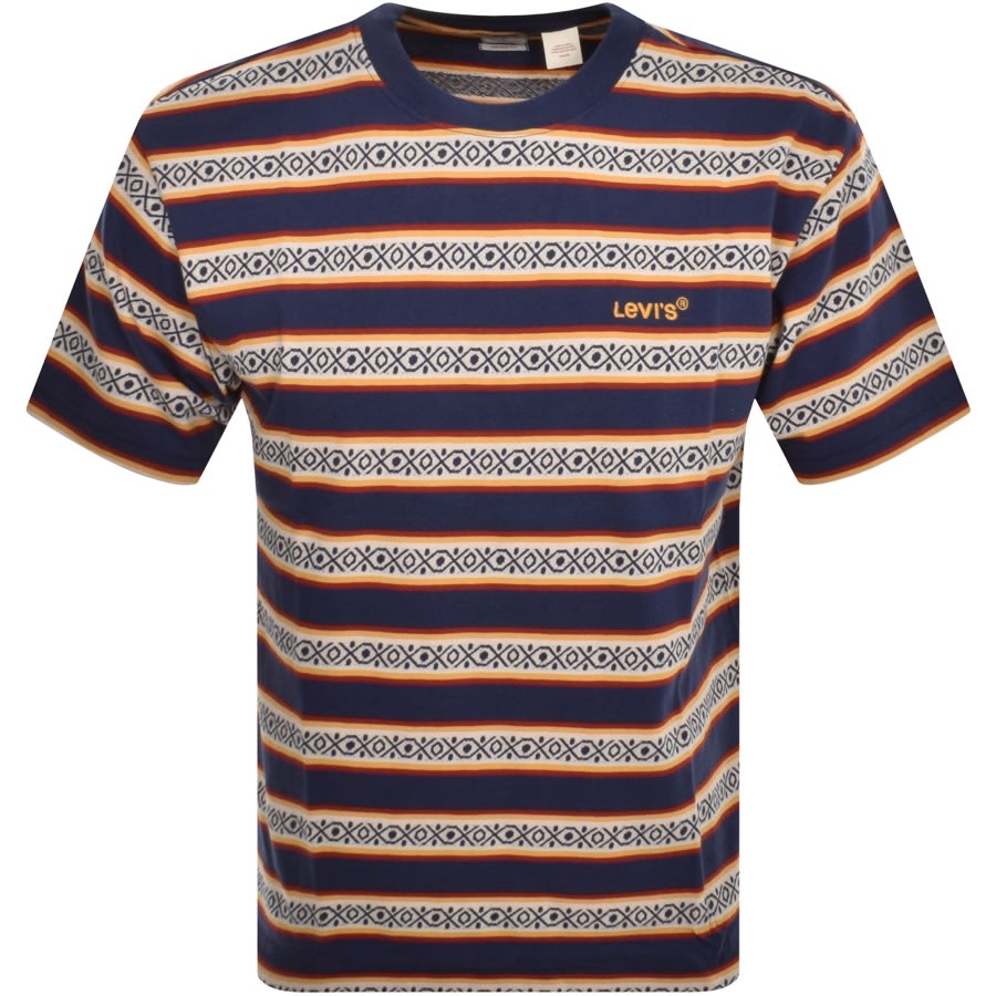 Levis vintage store striped t shirt