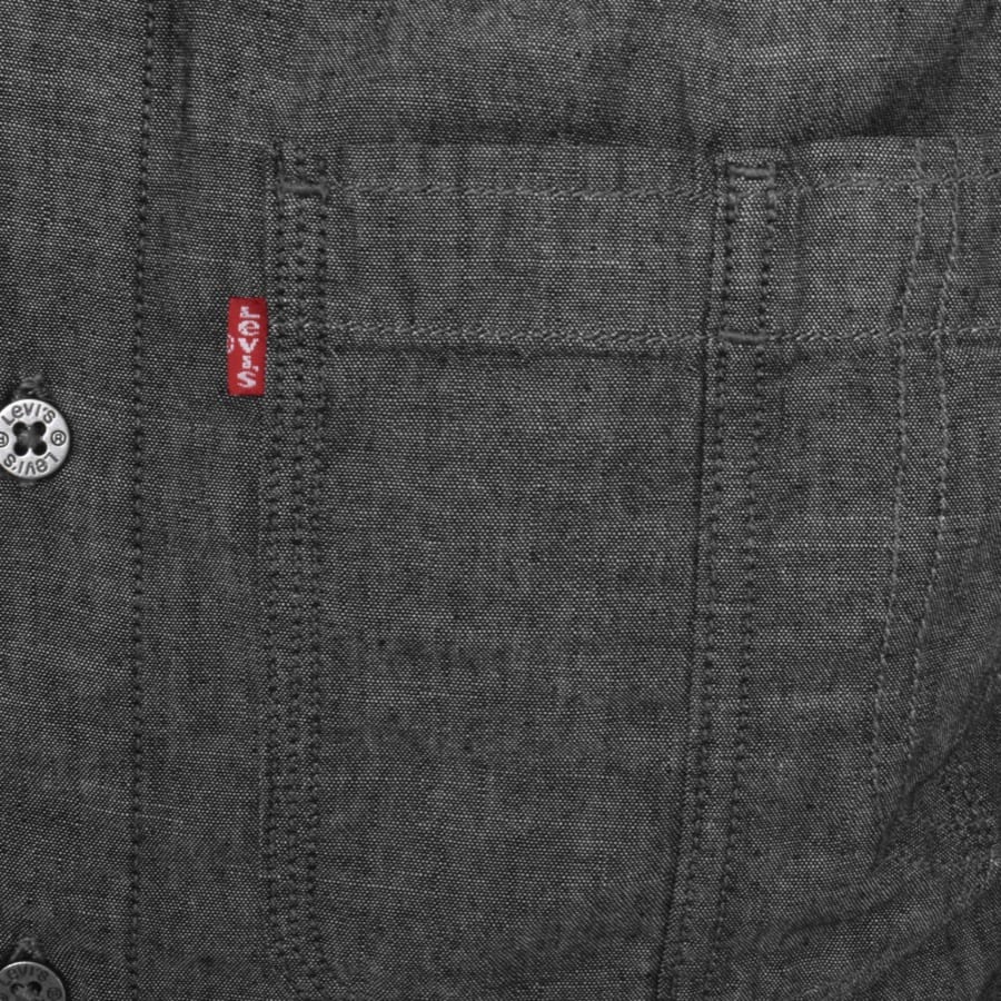 Image number 4 for Levis Auburn Worker Long Sleeve Shirt Black