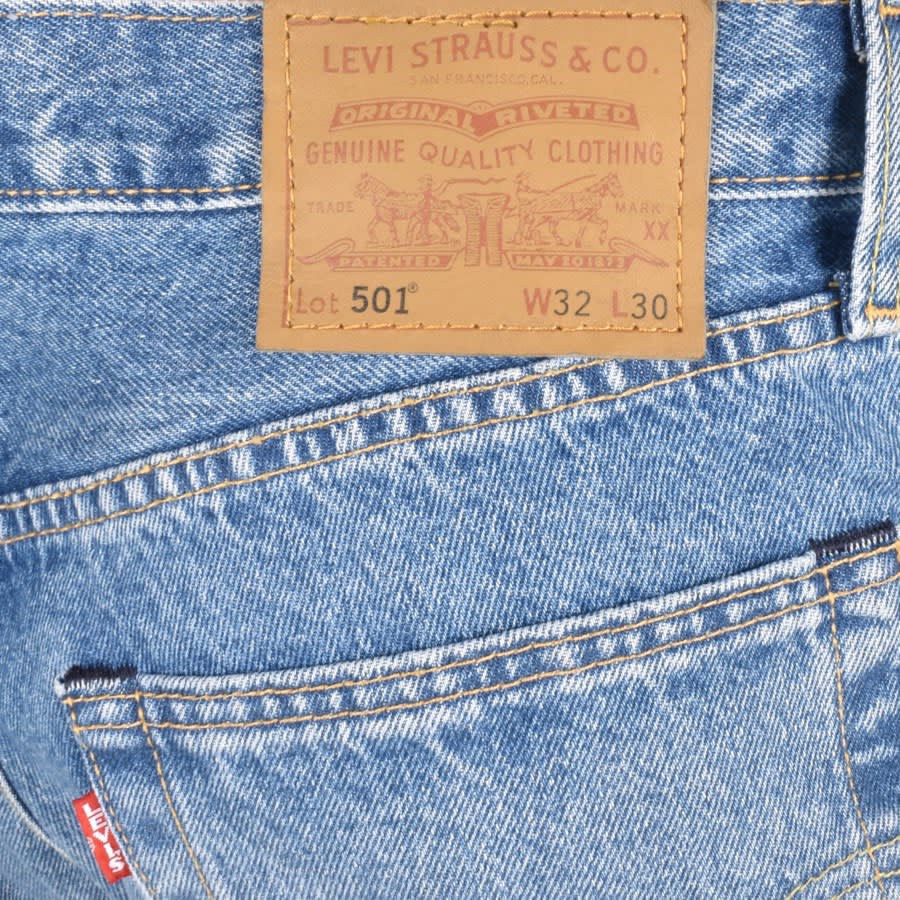 Levis 501 Original Fit Jeans Blue | Mainline Menswear
