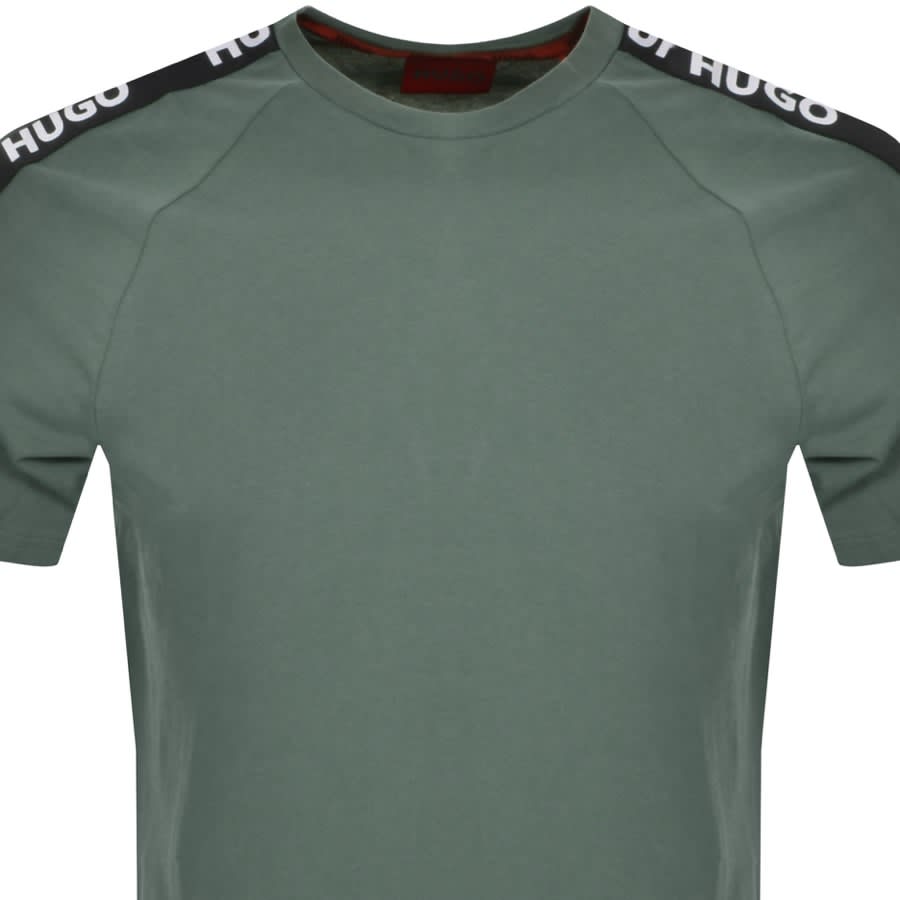 HUGO Sporty LogoT Shirt Green | Mainline Menswear Australia