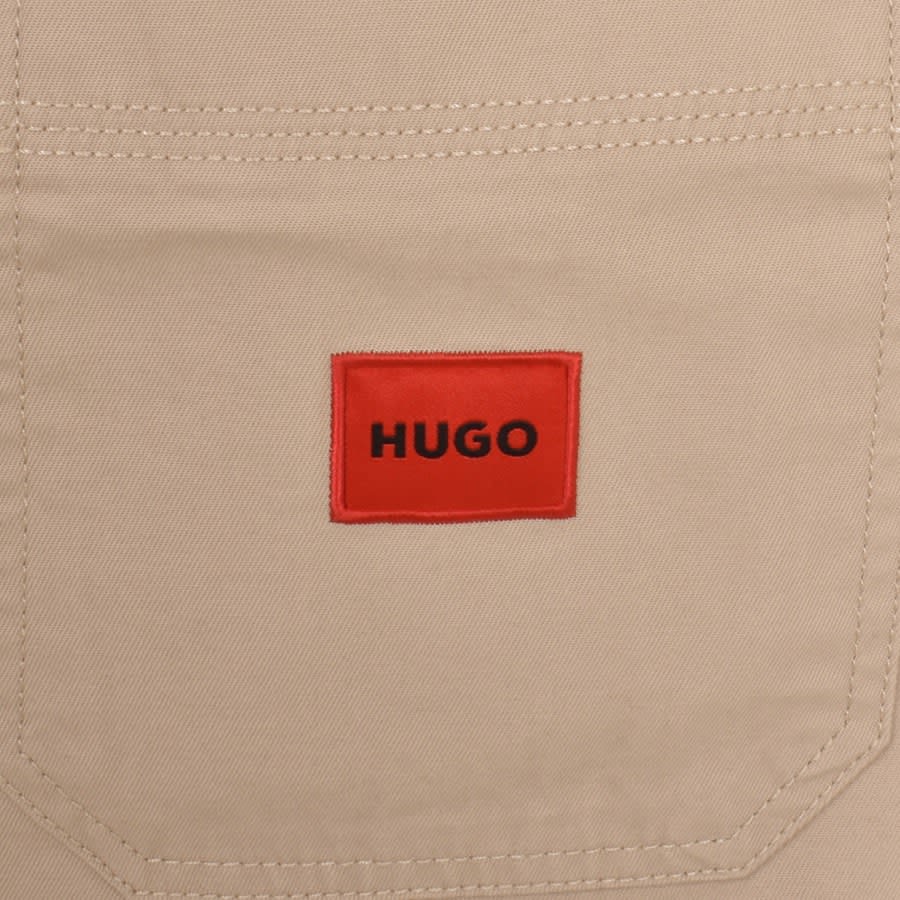 Image number 3 for HUGO Erato Overshirt Jacket Beige
