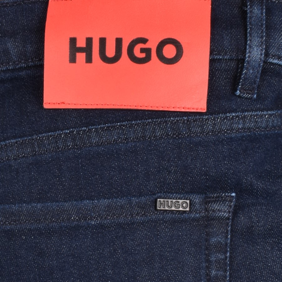 HUGO 634 Tapered Fit Jeans Blue | Mainline Menswear
