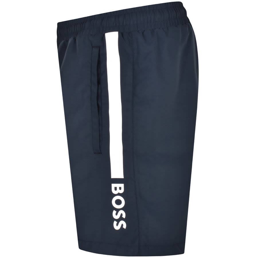 Image number 3 for BOSS Dolphin Swim Shorts Navy