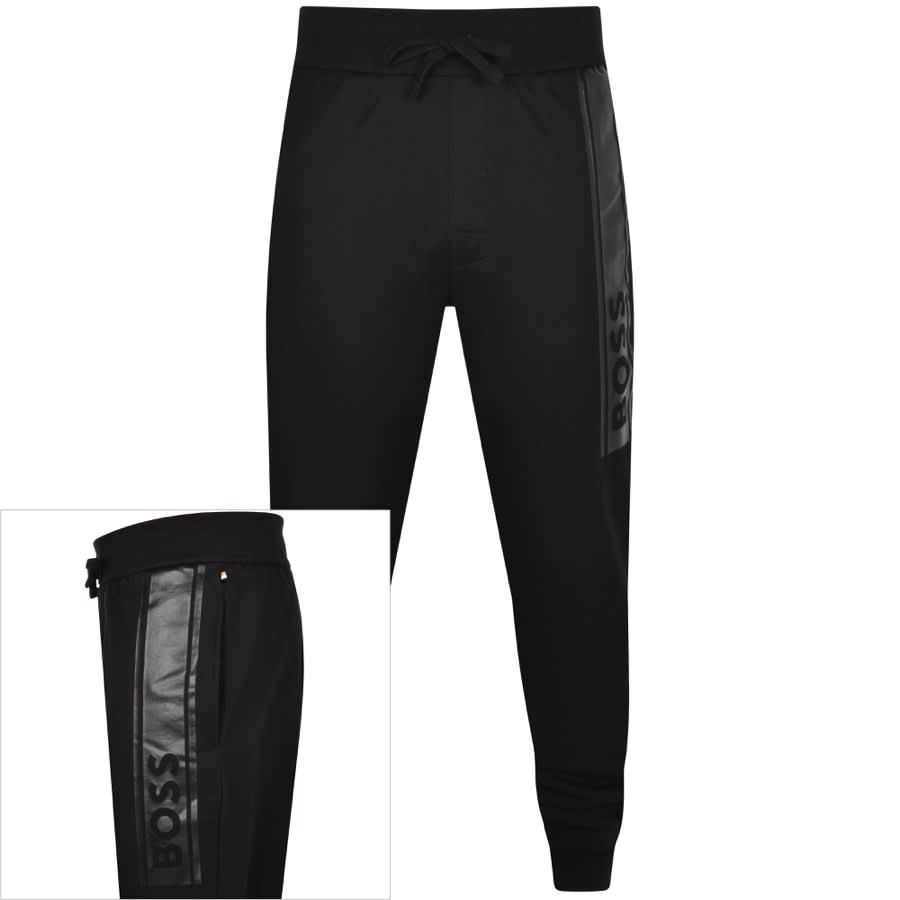 Image number 1 for BOSS Lounge Authentic Joggers Black