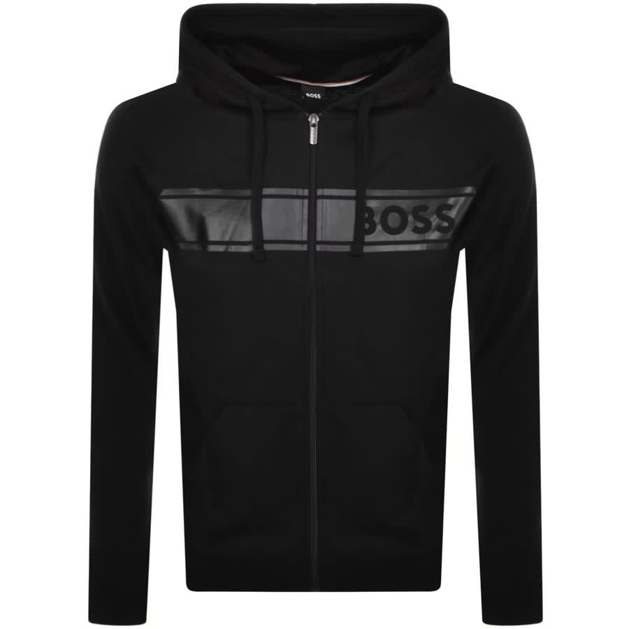 Image number 1 for BOSS Authentic Full Zip Hoodie Black