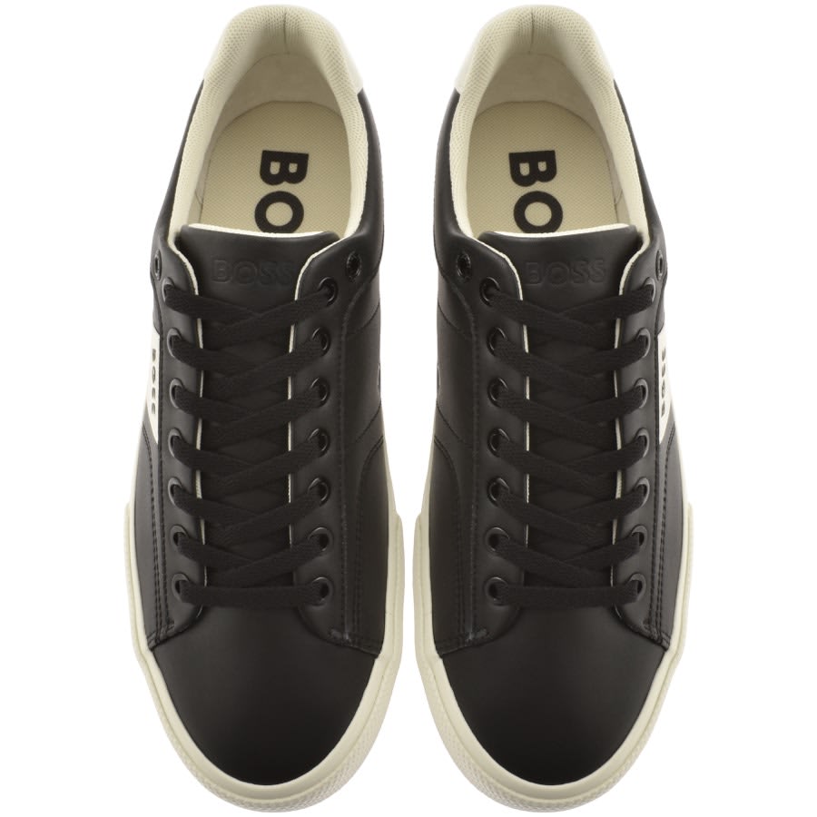 Image number 3 for BOSS Aiden Tenn Trainers Black