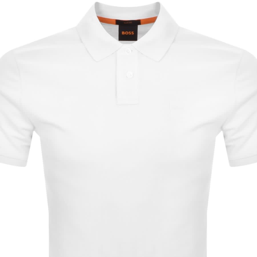 Image number 2 for BOSS Passenger Polo T Shirt White
