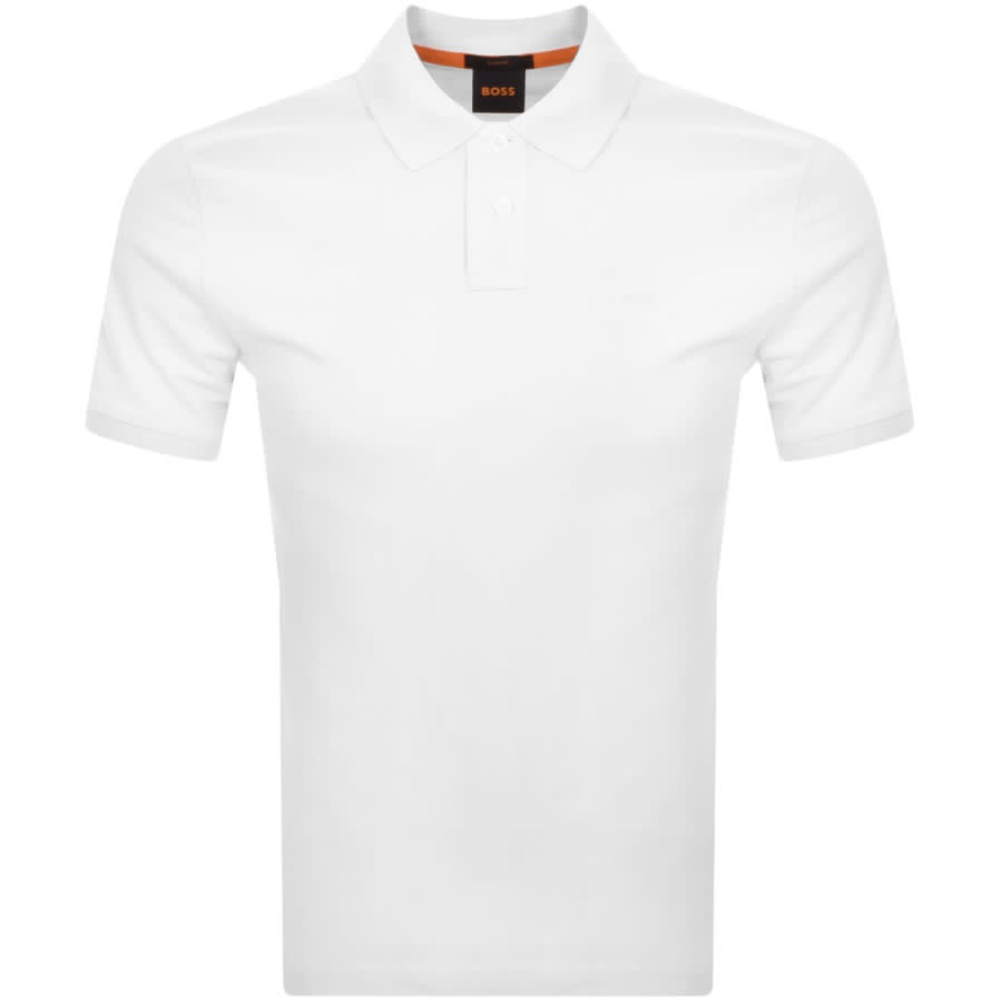 Image number 1 for BOSS Passenger Polo T Shirt White
