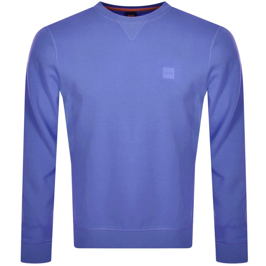Image number 1 for BOSS Westart 1 Sweatshirt Purple
