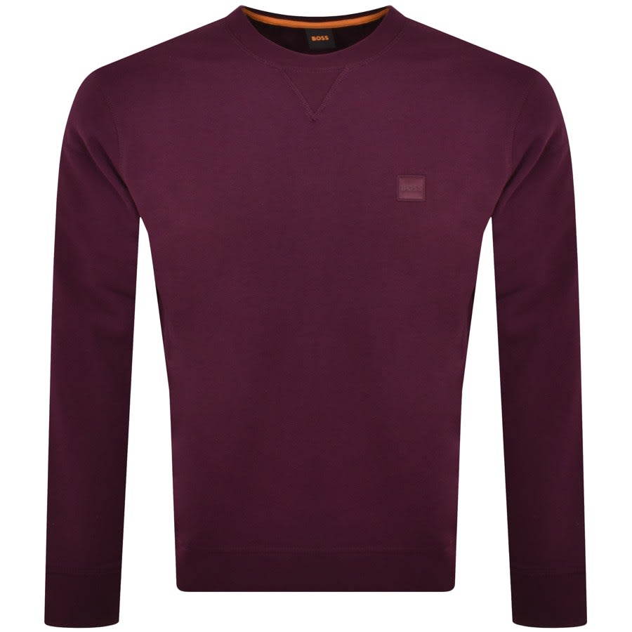 Image number 1 for BOSS Westart 1 Sweatshirt Purple