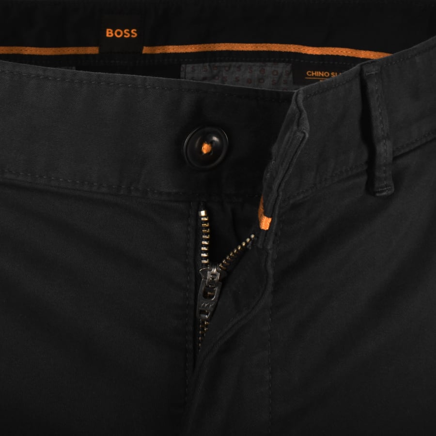 Image number 5 for BOSS Schino Slim Chinos Black
