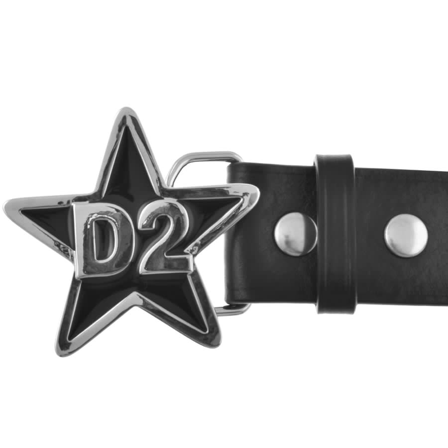 Image number 3 for DSQUARED2 Plaque Belt Black