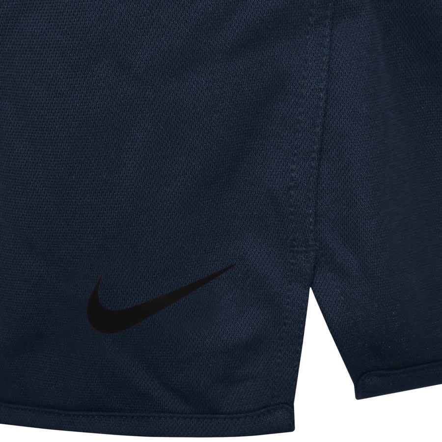 Image number 3 for Nike Training Dri Fit Totality Jersey Shorts Navy
