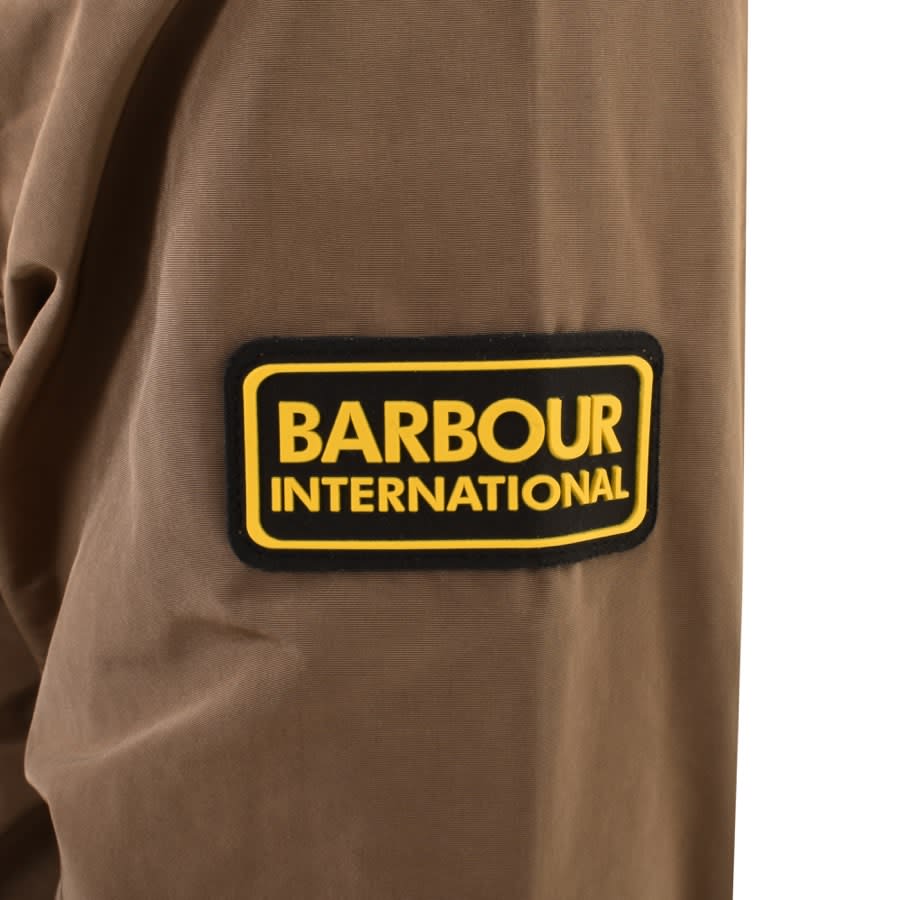 Image number 3 for Barbour International Control Overshirt Brown