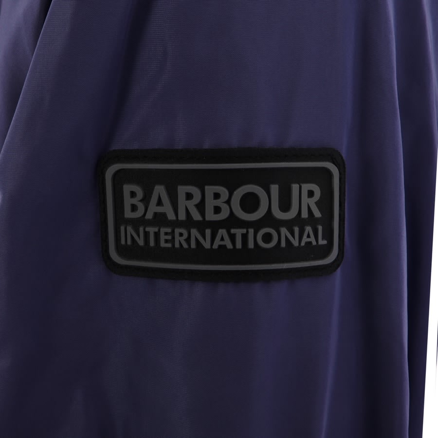 Image number 3 for Barbour International Beckett Jacket Blue