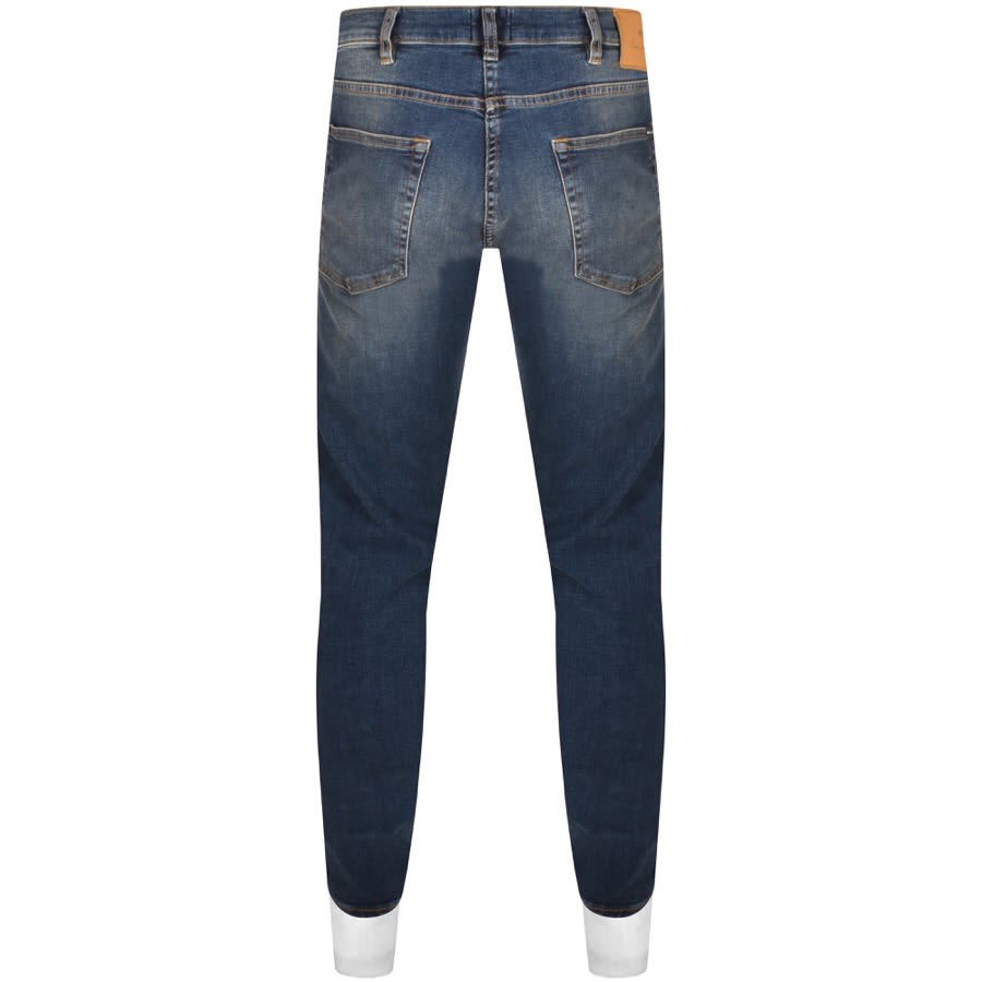 Image number 2 for Paul Smith Tapered Fit Jeans Blue