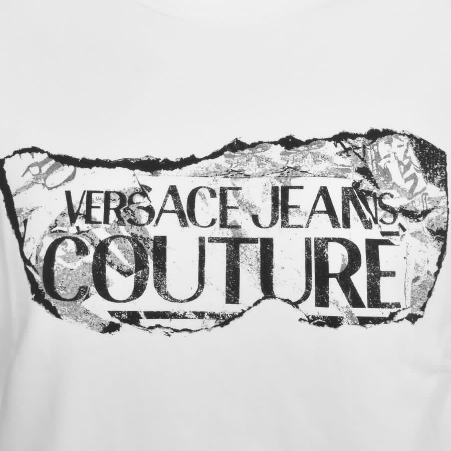 Image number 3 for Versace Jeans Couture Magazine Sweatshirt White