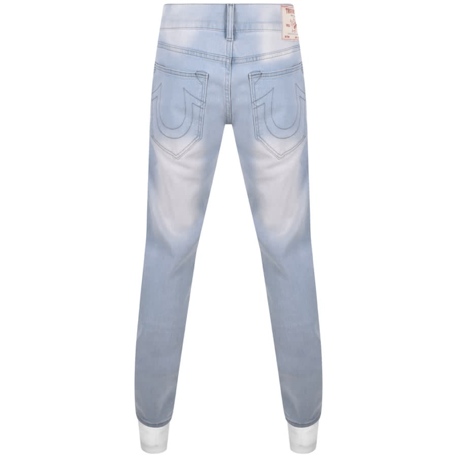 Image number 2 for True Religion Rocco Skinny Jeans Light Wash Blue