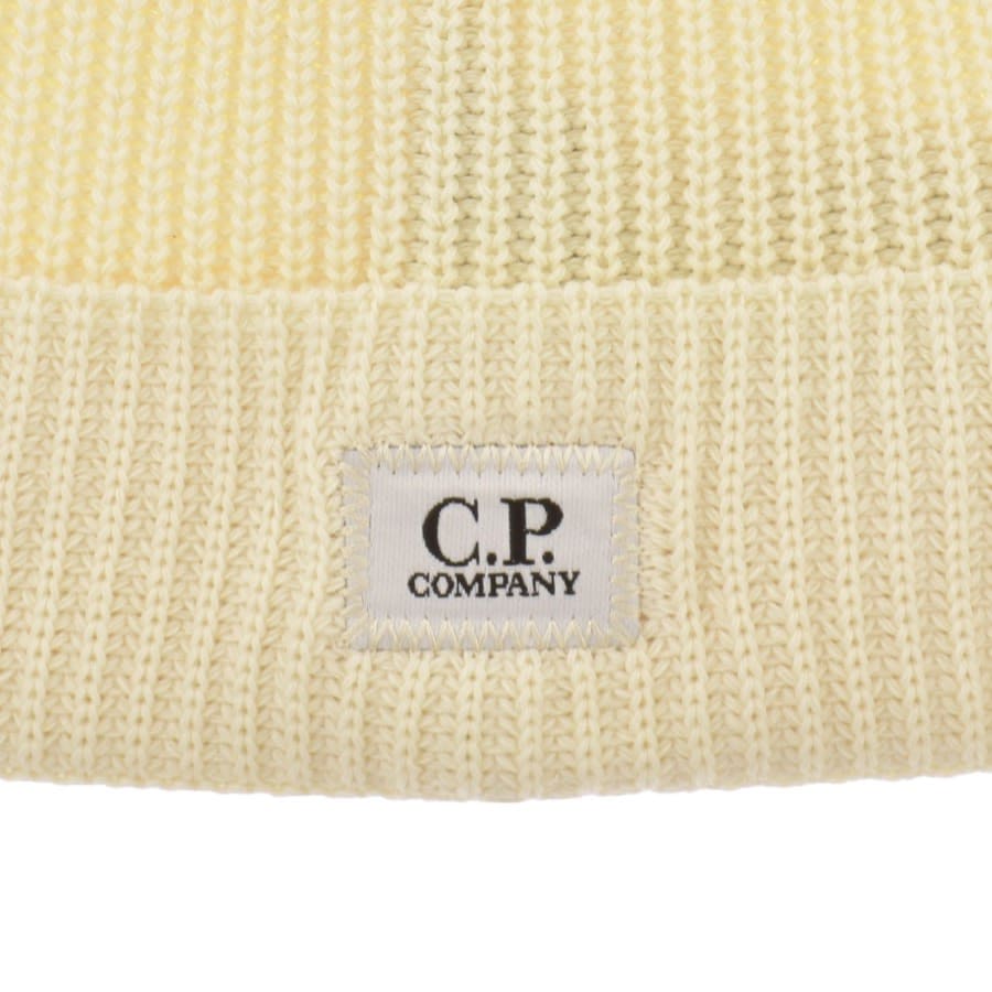Image number 3 for CP Company Goggle Beanie Hat Cream